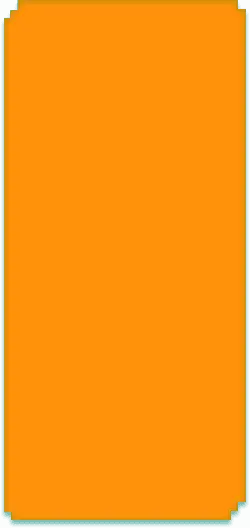 Orange Rectangle - Lossless PNG