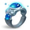 Blue Gem Ring - magic - ring - Lossless PNG
