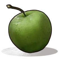 Green Apple - green - Free PNG