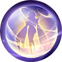 Crystal Ball with Female Figure - magic - High Resolution PNG