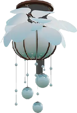 Blue Chandelier - lamp - Free PNG