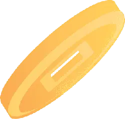 Frisbee - yellow - PNG Images