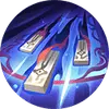 Blue Lightning - lightning - power - Transparent Background PNG