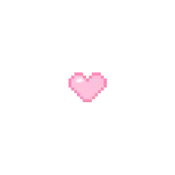 Pixel Heart - pixel art - simple - No Watermark PNG