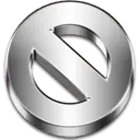 Prohibition Sign - metal - Lossless PNG