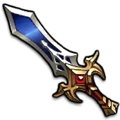 Blue Gem Sword - PNG