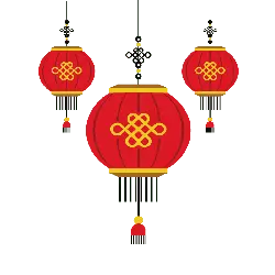 Chinese Lanterns - PNG