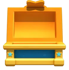 Treasure Chest - gold - stars - PNG Images