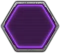 Purple Hexagon - neon light - Lossless PNG