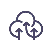 Cloud Arrow Icon - icon - High Resolution PNG