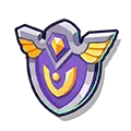 Purple Shield Emblem - shield - Transparent Background PNG