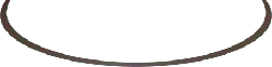 Brown Ring - shape - No Background PNG