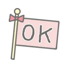 Pink Flag - ok - No Watermark PNG