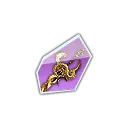 Purple Crystal Necklace - necklace - High Resolution PNG