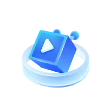 Play Button Cube - technology - PNG