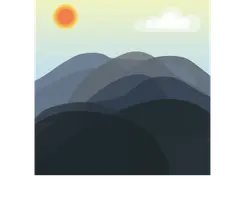 Mountain Sunset - Fast Download PNG