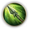 Green Energy Arrow - green - PNG Images