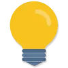 Light Bulb - round - High Resolution PNG