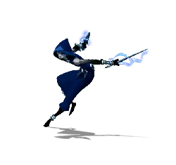 Blue Mage - animation - Free PNG