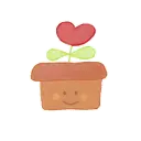 Love Plant Pot - plant - PNG