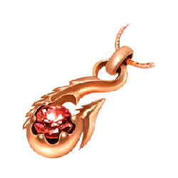 Dragon-shaped pendant - jewelry - No Background PNG