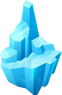 Iceberg - ice - transparent - High Resolution PNG