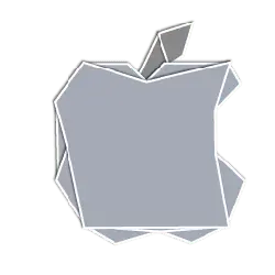 Apple Logo - minimalistic - company - High Resolution PNG