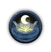 Moon Goddess Badge - goddess - PNG Images
