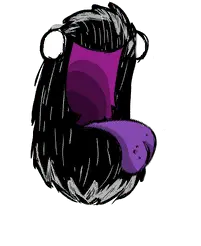 Purple Hair Girl - little girl - Free Download PNG