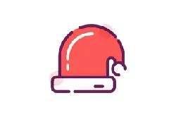 Santa Hat - christmas - decoration - PNG