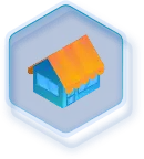 Blue House - Free Download PNG
