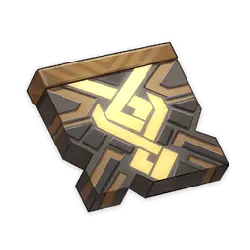 Golden Emblem - geometric pattern - Transparent Layer PNG