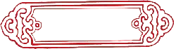 Red Patterned Decorative Frame - decorative frame - PNG Images