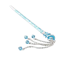 Blue Gem Hairpin - decoration - No Background PNG