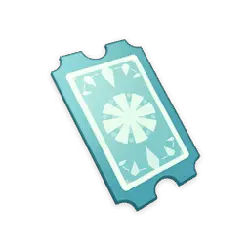 Ice Crystal Card - game prop - PNG Images