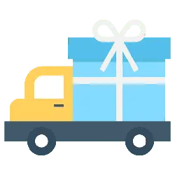 Gift Box on Truck - gift - Lossless PNG