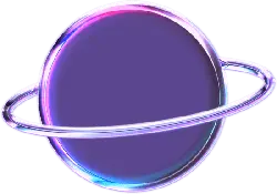 Purple Halo Planet - future - PNG