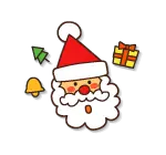 Santa Claus Head - hat - PNG Images