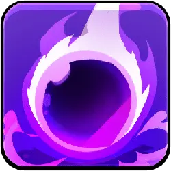 Purple Flame - mystical - PNG