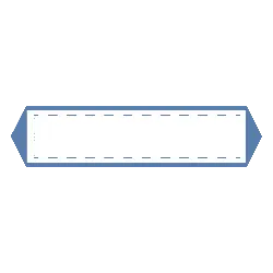 Blue Rectangle Icon - icon - Transparent Layer PNG