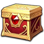 Treasure Chest - red - jewel - Free PNG