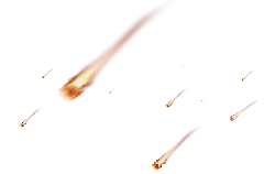 Meteor Shower - celestial bodies - astronomical phenomenon - Transparent Layer PNG