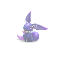 Purple Cartoon Fox - animal - PNG Images