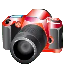 Red Camera - photography - Transparent Background PNG