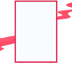 Pink Border Blank Rectangle - rectangle - Free PNG