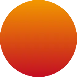 Gradient Circle - red - gradient - Transparent Background PNG