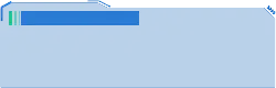 Blue Progress Bar - Transparent Layer PNG