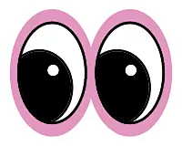 Cartoon Eyes - simple - Recommended PNG