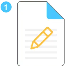 Document Icon - pencil - text - Lossless PNG