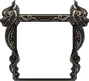 Dragon Frame - art - Transparent Background PNG